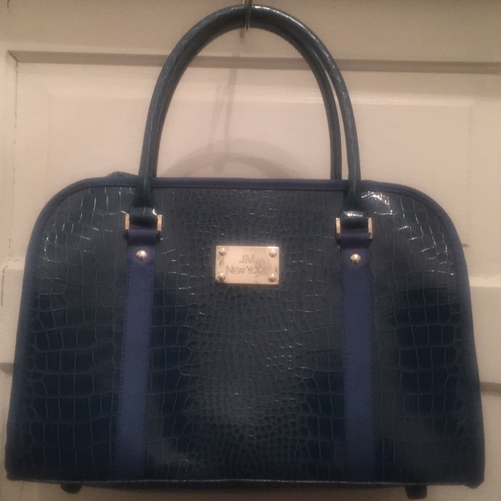 JM New York crocodile Tote
